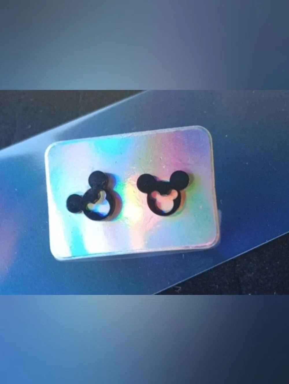 $8 Each Or Bundle 5/$20 Kids Black Mickey Head Inspired Stud Earrings